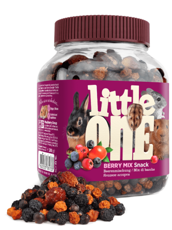 Hrană - Gustare amestec de fructe de padure Little One, 200g