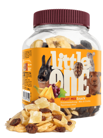 Hrană - Gustare amestec de fructe Little One, 200g