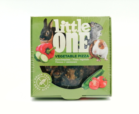 Hrană - Gustare Little One, pizza vegetala, 55g