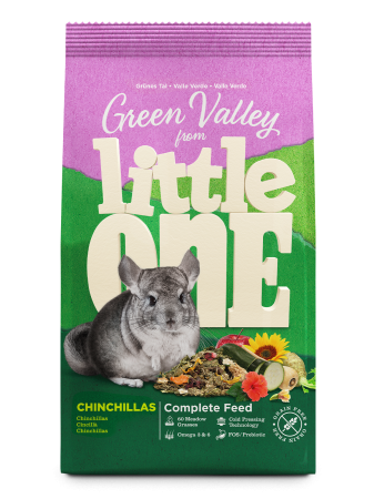 Hrană - Hrana pentru chinchilla Little One, Green Valley, Grain Free, 750g