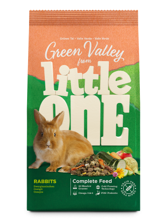 Hrana pentru iepuri Little One, Green Valley, Grain Free, 750g [0]