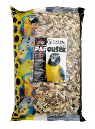 Meniuri - Hrana pentru papagali mari Fine Pet, 800g