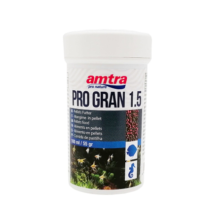 Pești, Broaște țestoase - Hrana pentru pesti, Amtra, Pro Gran 1.5, 55 g, A1048407