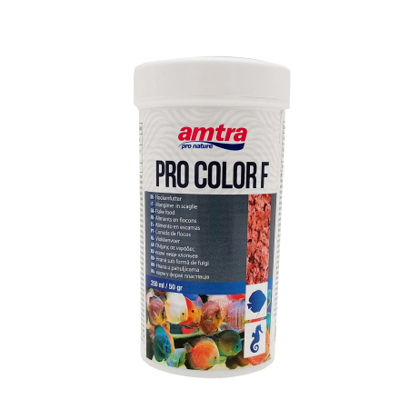 Pești, Broaște țestoase - Hrana pentru pesti de acvariu, Amtra, Pro Color F, 50 g, A1048399
