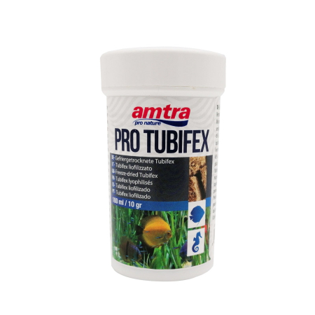 Pești, Broaște țestoase - Hrana pentru pesti de acvariu, Amtra, Pro Tubifex, 10 g, A1048436