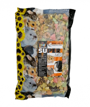 Hrană - Hrana pentru rozatoare mici Fine Pet Super Mix, 600g