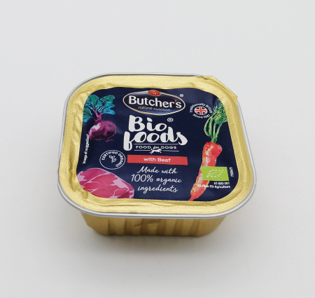 Hrana umeda pentru caini Butcher's, Bio Foods, Vita, 150g [3]