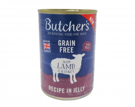 Hrană umedă - Hrana umeda pentru caini Butcher's, Miel in aspic, 400g