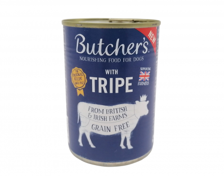 Hrană umedă - Hrana umeda pentru caini Butcher’s Tripe Mix, 400g