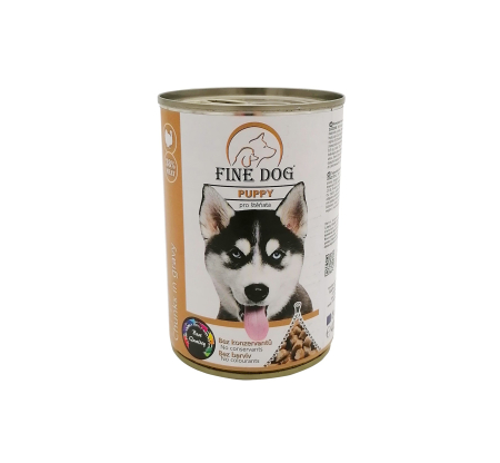Hrana umeda pentru caini, Fine Dog, Puppy, cu pasare, 415 g [0]