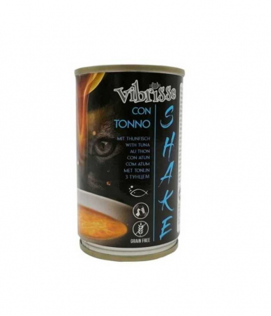 Pisici - Hrana umeda pentru pisici Croci Vibrisse Shake, Ton, 135g
