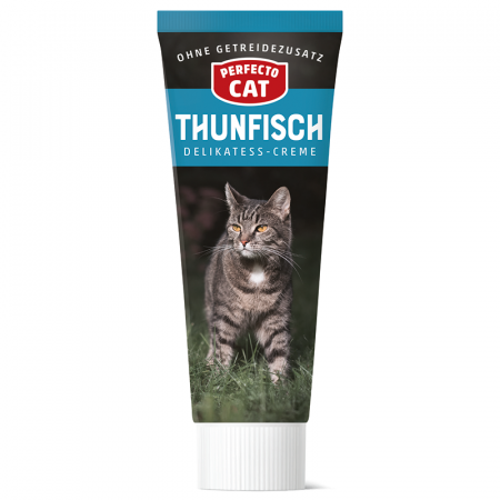 Pisici - Hrana umeda pentru pisici Perfecto Cat Delikatess, Ton, 75g