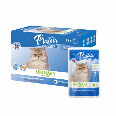 Hrana umeda pentru pisici Plaisir Urinary, Peste in sos, 12 x 85g [1]