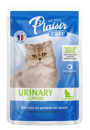 Pisici - Hrana umeda pentru pisici Plaisir Urinary, Peste in sos, 12 x 85g