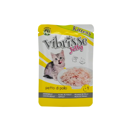 Hrana umeda pentru pisici Vibrisse, Kitten, Piept de Pui in Aspic [0]