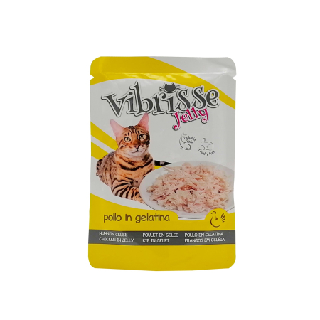 Hrana umeda pentru pisici Vibrisse, Pui in Aspic [0]