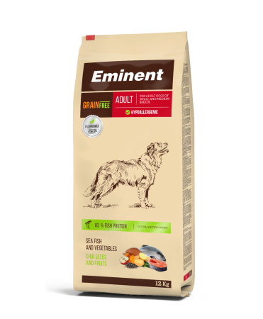 Hrană uscată - Hrana uscata pentru caini Eminent Adult, Grain Free, 12kg