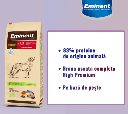 Hrana uscata pentru caini Eminent Adult, Grain Free, 12kg [3]