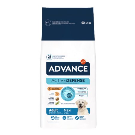 Hrana uscata pentru caini Advance Maxi Adult, Pui, 14 kg [1]