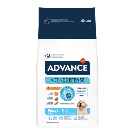 Hrana uscata pentru caini Advance Maxi Puppy Protect, Pui, 12 kg [1]