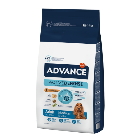 Hrană uscată - Hrana uscata pentru caini Advance Medium Adult, Pui, 14 kg