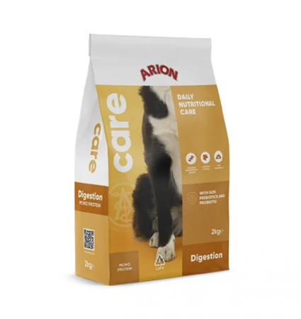 Hrană uscată - Hrana uscata pentru caini Arion Care Digestive, Rata, Monoproteic, 12kg