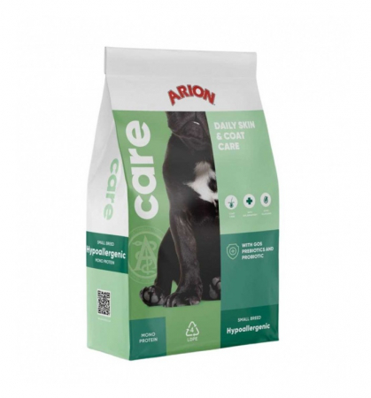 Hrană uscată - Hrana uscata pentru caini Arion Hypoallergenic Small, Somon, 7kg