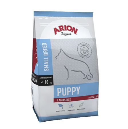 Hrană uscată - Hrana uscata pentru caini Arion Original Puppy Small Breed, Miel si orez, 7.5kg