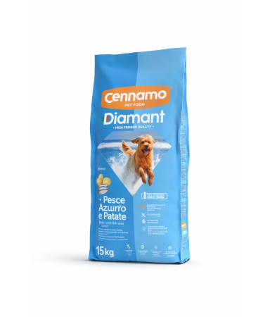 Câini - Hrana uscata pentru caini Cennamo Diamant Adult Mini, Peste si cartofi, 15 kg