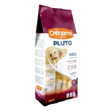 Hrana uscata pentru caini Cennamo Pluto, Vita si Bivol, 20 Kg [1]