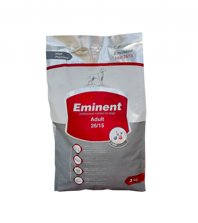 Hrană uscată - Hrana uscata pentru caini, Eminent Adult, 26/15, 3kg