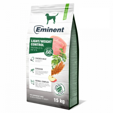 Hrana uscata pentru caini Eminent, Light weight control, 15kg + 2kg [1]