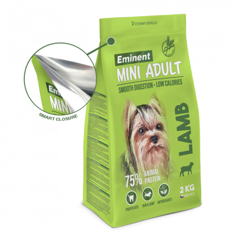 Hrana uscata pentru caini Eminent Mini Adult, Grain Free, Miel, 2kg [1]