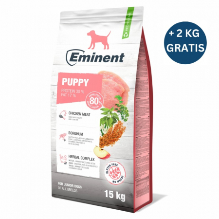 Hrană uscată - Hrana uscata pentru caini Eminent Mother&Puppy, mama si puiul, 30/17, 15kg + 2kg