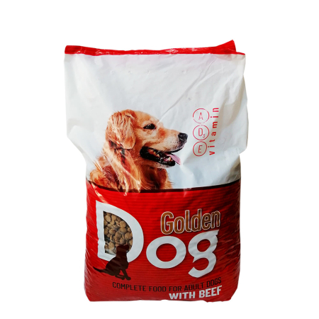 Hrana uscata pentru caini, Golden Dog, cu vita, 10 kg [0]