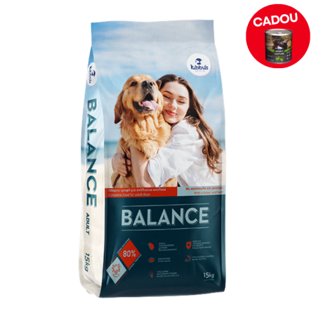 Hrană uscată - Hrana uscata pentru caini Kibbus Balance, Adult, Pui si vita, 15kg