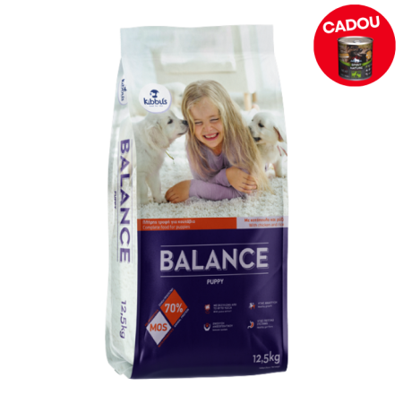 Hrană uscată - Hrana uscata pentru caini Kibbus Balance Puppy, 12.5kg