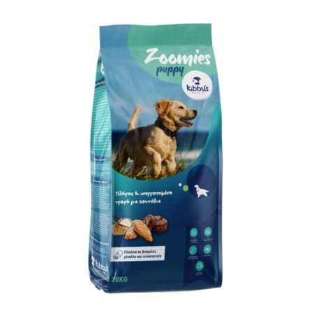 Hrană uscată - Hrana uscata pentru caini Kibbus Zoomies Puppy, 20kg