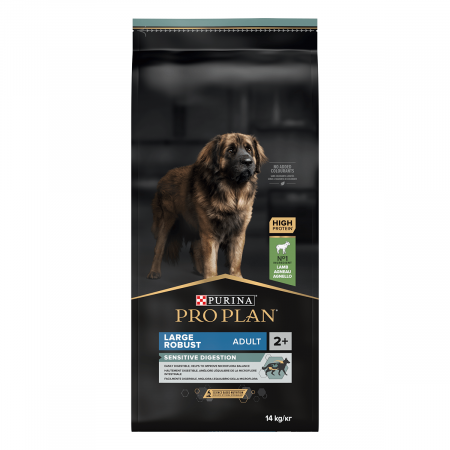 Hrana uscata pentru caini Purina Pro Plan Large Robust Adult, Miel, Digestie sensibila, 14kg [1]