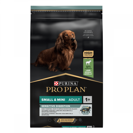 Hrana uscata pentru caini Purina Pro Plan Small & Mini Adult, Miel, Digestie sensibila, 7kg [1]