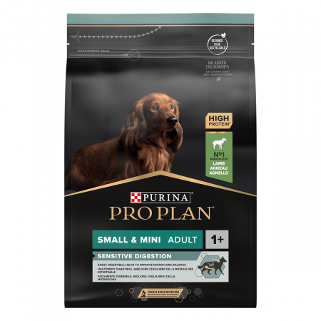 Hrana uscata pentru caini Purina Pro Plan Small & Mini Adult, Miel, Digestie sensibila, 3kg [1]