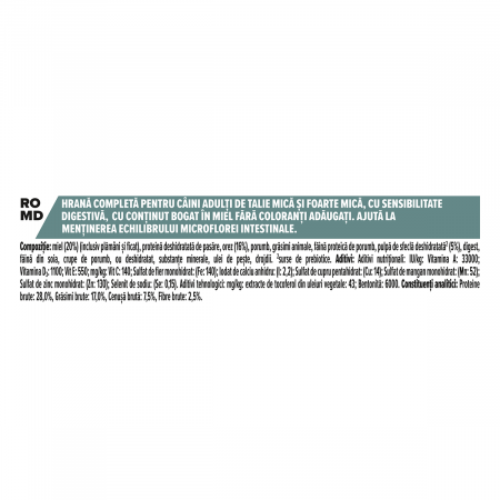 Hrana uscata pentru caini Purina Pro Plan Small & Mini Adult, Miel, Digestie sensibila, 3kg [4]