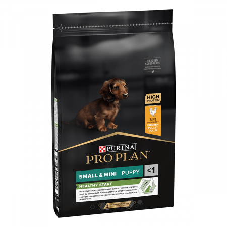 Hrană uscată - Hrana uscata pentru caini Purina Pro Plan Small & Mini Puppy, Junior, Pui, 7kg