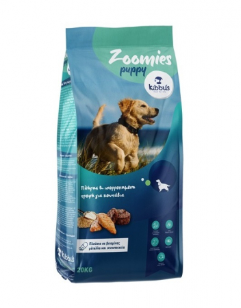 Hrană uscată - Hrana uscata pentru caini Kibbus Zoomies Puppy, 20kg