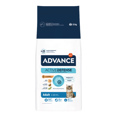 Hrana uscata pentru pisici Advance, Pui si orez, 15 kg [1]