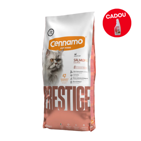 Hrana uscata pentru pisici Cennamo Prestige, Adult, Somon, 10kg [0]