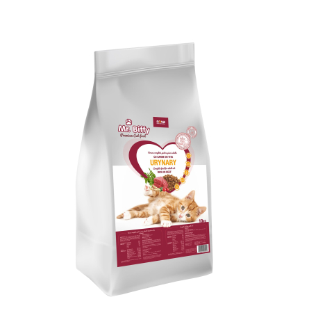 Hrana uscata pentru pisici Mr. Biffy Urinary, Vita, 10kg [1]