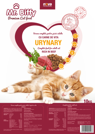 Hrana uscata pentru pisici, Mr. Biffy, premium, Urinary, 10 kg [2]