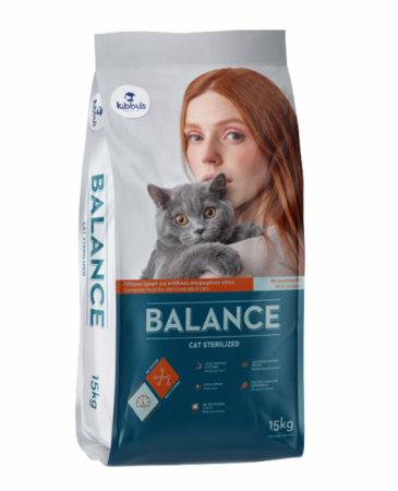 Hrană uscată - Hrana uscata pentru pisici sterilizate Kibbus Balance, Pasare, 15Kg