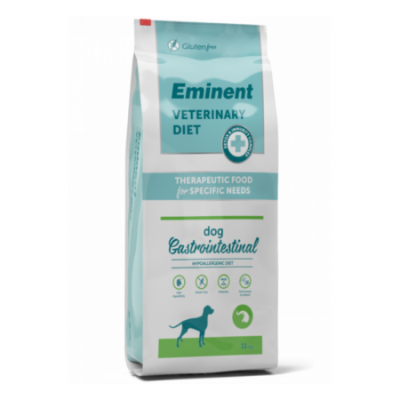 Câini - Hrana uscata terapeutica pentru caini Eminent Veterinary Diet, Dog Gastrointestinal, Hypoallergenic, Rata, 11kg